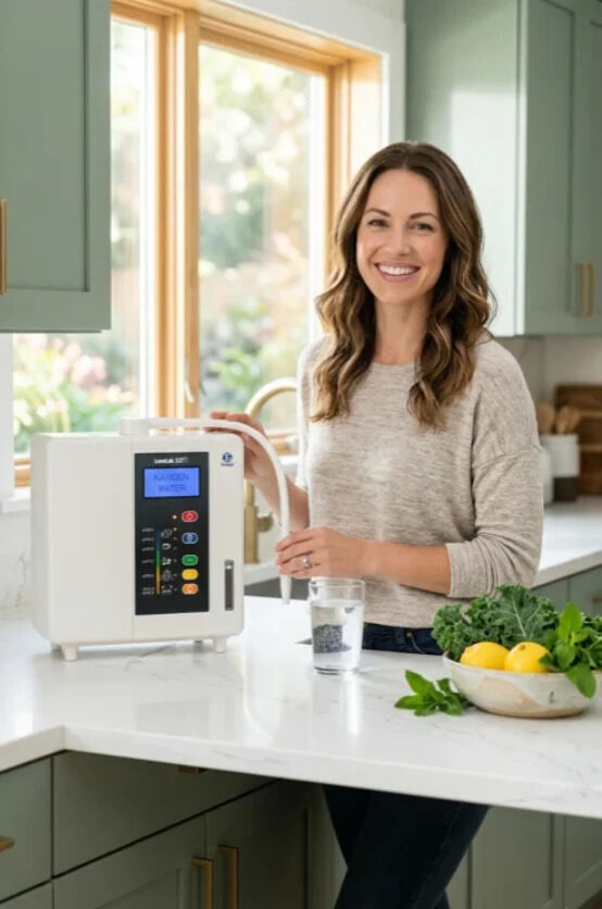Máquina Kangen en la cocina